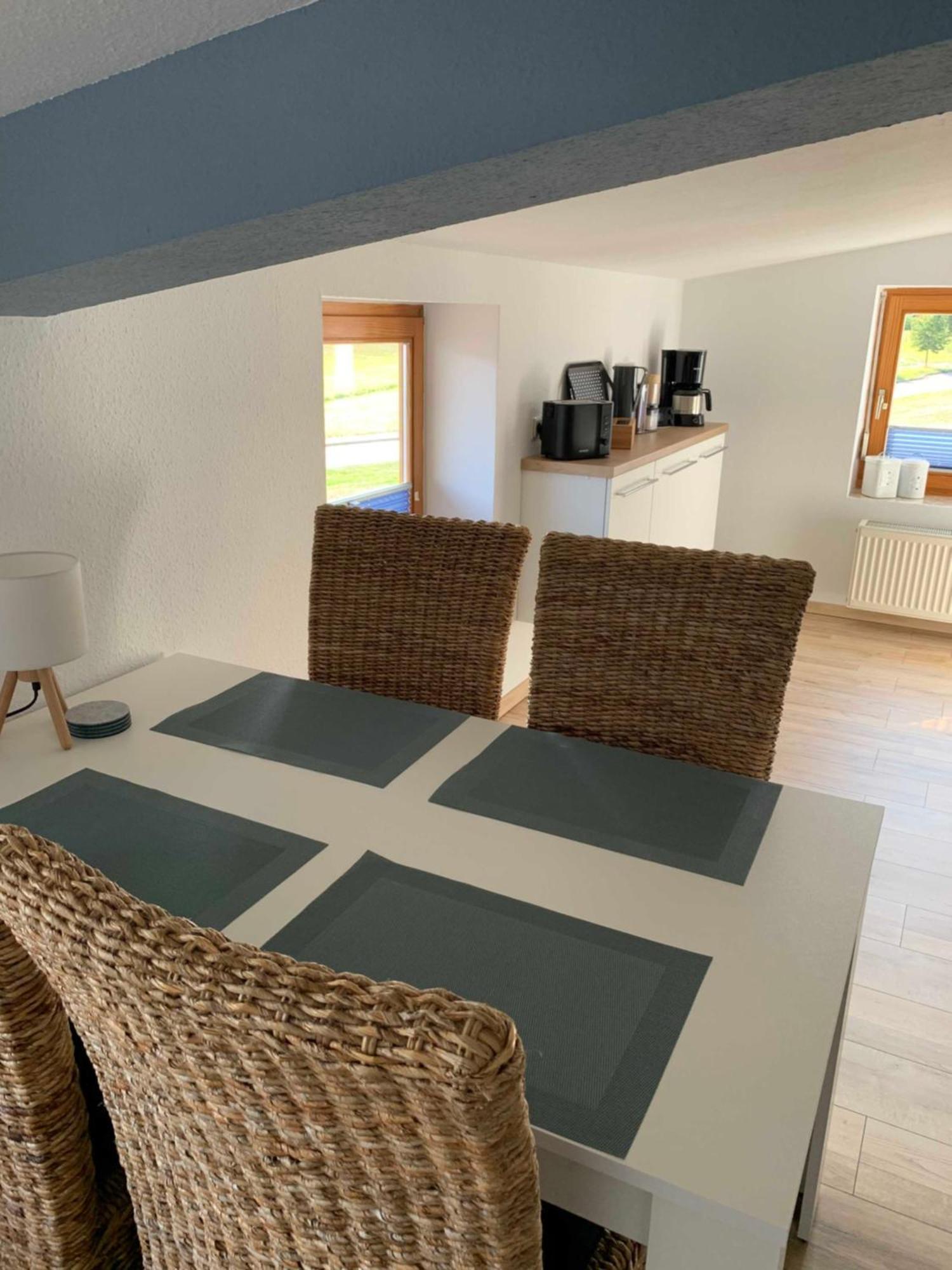 Ferienwohnung In Den Wiesen Albertshausen Dış mekan fotoğraf