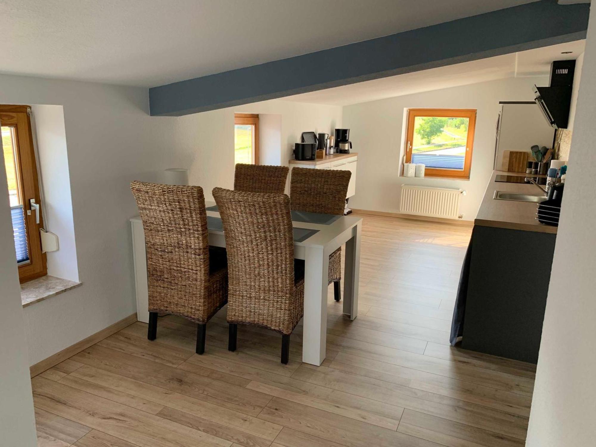 Ferienwohnung In Den Wiesen Albertshausen Dış mekan fotoğraf